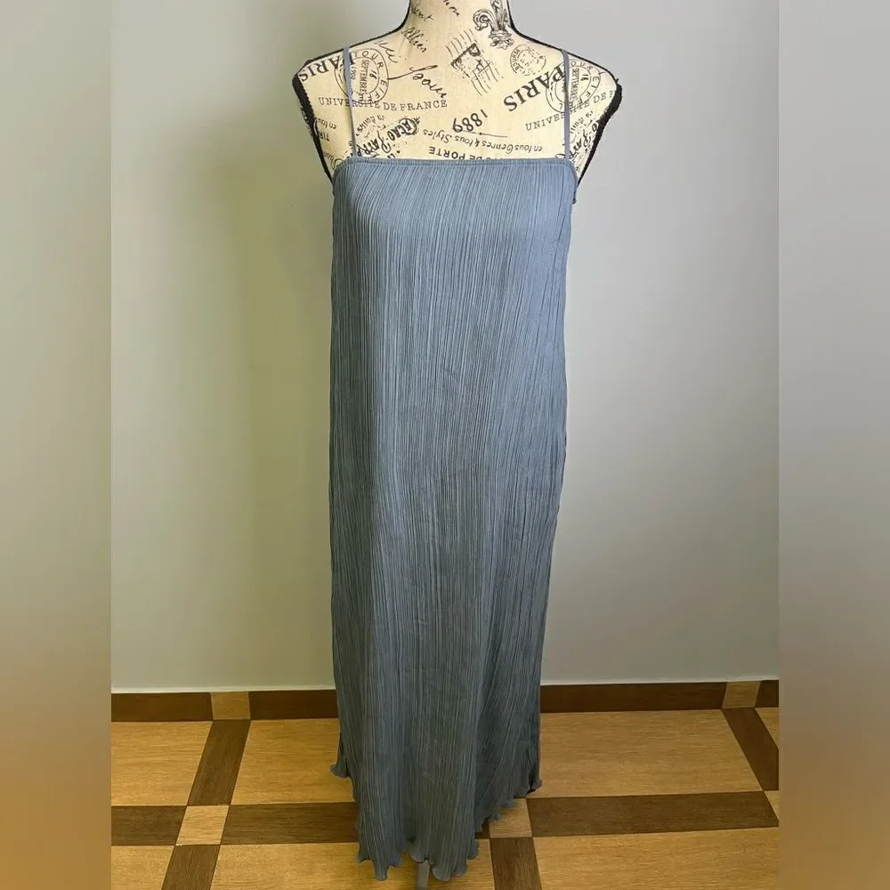 Madewell The Goldie Dress in Plissé NWT Size 00